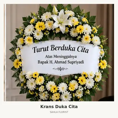 Krans Bunga Duka Bone Bolango